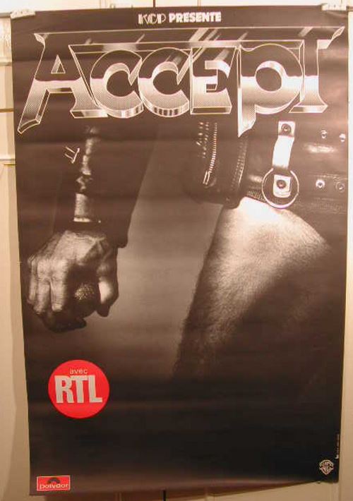 Accept - 80x120 cm - AFFICHE / POSTER État correct - N/A reconditionné disponible sur Fnac