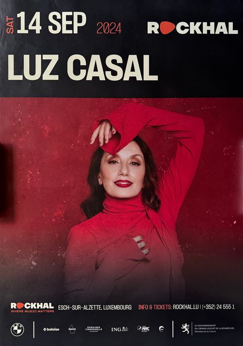Affiche - Luz Casal - Concert Luxembourg 2024 - 60x86cm État correct - N/A reconditionné disponible sur Fnac