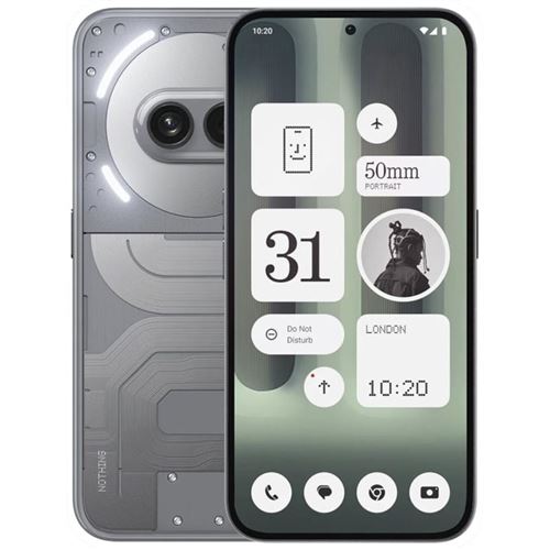 Acheter Smartphone Nothing Phone (2a) Plus 6,7"" 5G Double nano SIM 256 Go Argent État correct - 315,99 € Smartphone Nothing Phone (2a) Plus 6,7"" 5G Double nano SIM 256 Go Argent État correct - N/A reconditionné disponible sur Fnac
