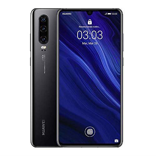 Huawei P30 - 4G smartphone - double SIM - RAM 6 Go / Mémoire interne 128 Go - OLED display - 6.1"" - 2340 x 1080 pixels - 3 x caméras arrière 40 MP, 16 MP, 8 MP - front camera 32 MP - noir État correct - Huawei reconditionné disponible sur Fnac