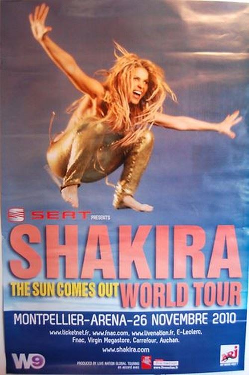 Acheter Shakira - 80x120 cm - AFFICHE / POSTER État correct - 44,99 € Shakira - 80x120 cm - AFFICHE / POSTER État correct - N/A reconditionné disponible sur Fnac