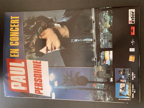 Acheter Paul PERSONNE - En Concert - 40x60cm - Affiche État correct - 17,99 € Paul PERSONNE - En Concert - 40x60cm - Affiche État correct - N/A reconditionné disponible sur Fnac