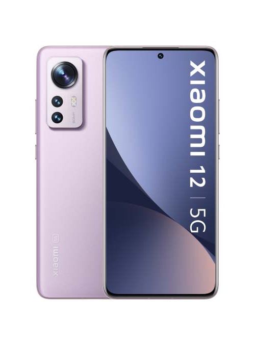 Smartphone Xiaomi 12 6.28"" Double SIM 5G 256 Go Violet État correct - Xiaomi reconditionné disponible sur Fnac