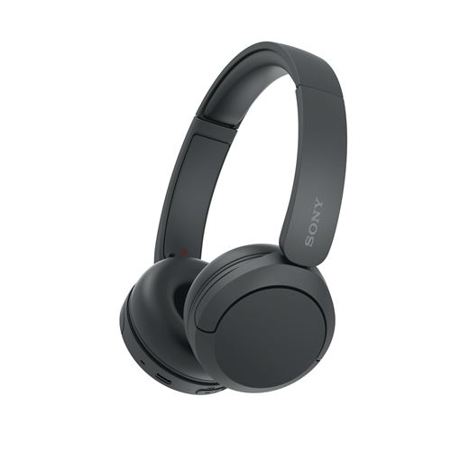 Casque arceau sans fil Bluetooth Multipoint Sony WHCH520 Noir État correct - Sony reconditionné disponible sur Fnac