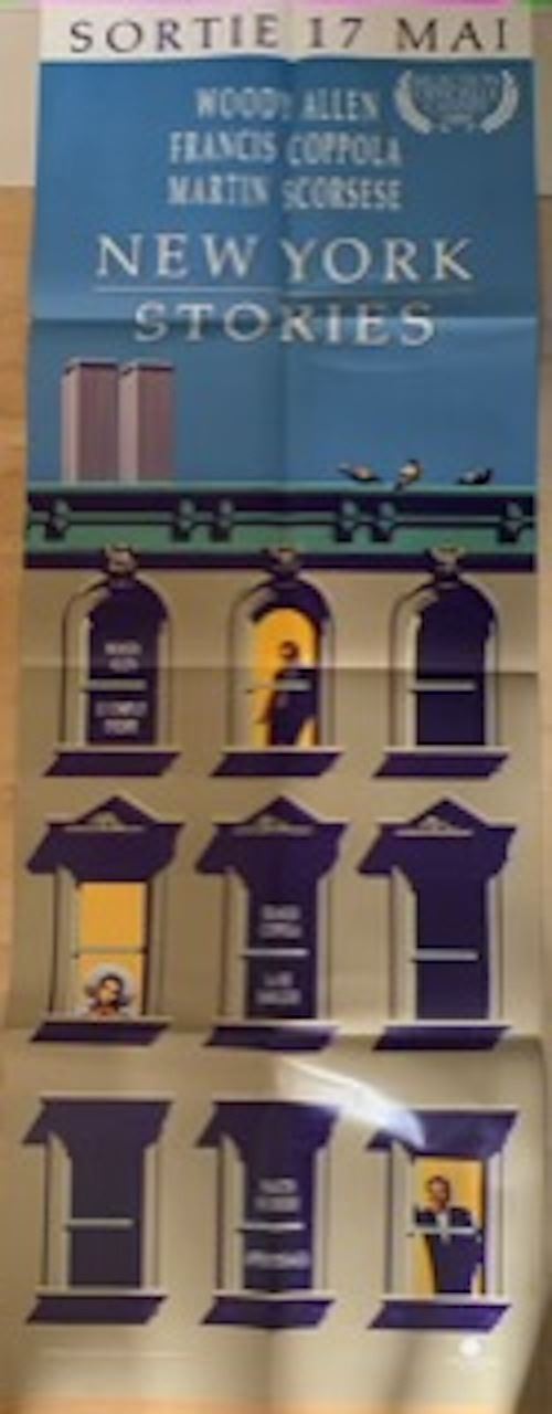 New York Stories - 1989 - Woody Allen - 60x160cm - Affiche de cinéma originale pliée État correct - N/A reconditionné disponible sur Fnac
