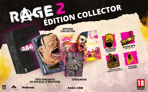 Rage 2 Edition Collector PS4 État correct - Bethesda Softworks reconditionné disponible sur Fnac