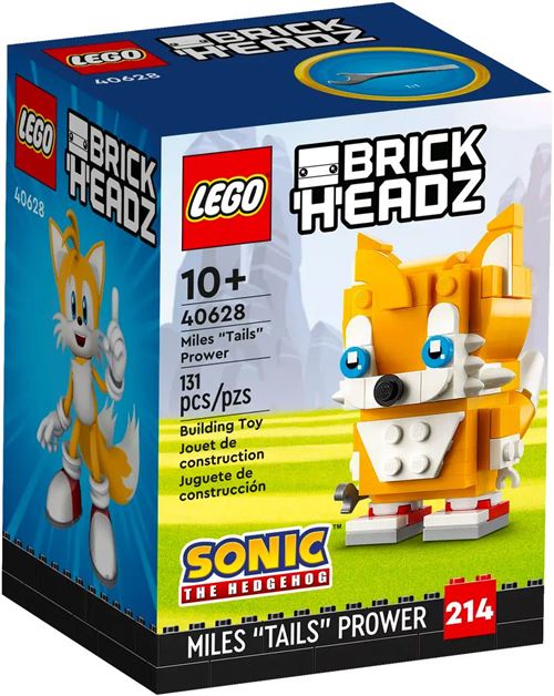 LEGO® BrickHeadz™ 40628 Sonic The Hedgehog™ Miles ""Tails"" Prower État correct - N/A reconditionné disponible sur Fnac