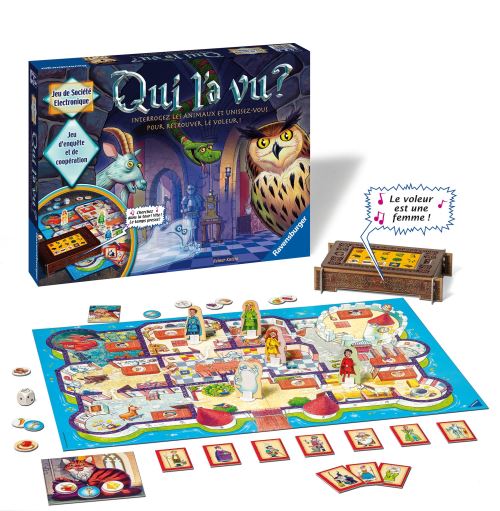 Acheter Jeu de société Ravensburger Qui l'a vu ? État correct - 26,00 € Jeu de société Ravensburger Qui l'a vu ? État correct - Ravensburger reconditionné disponible sur Fnac