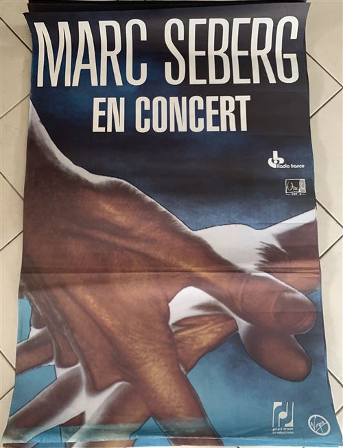 Marc SEBERG - 80x120cm - Affiche État correct - N/A reconditionné disponible sur Fnac