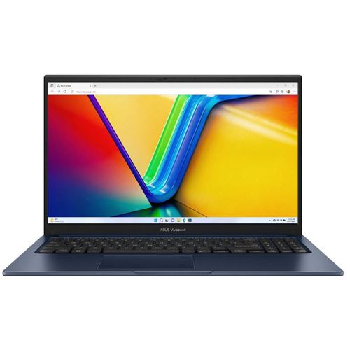 ASUS VivoBook 15 X1504ZA-BQ831W - Conception de charnière à 180 degrés - Intel Core i3 - 1215U / jusqu'à 4.4 GHz - Win 11 Home - UHD Graphics - 8 Go RAM - 512 Go SSD NVMe - 15"" 1920 x 1080 (Full HD) - Wi-Fi 6E, Bluetooth - bleu calme État correct - N/A reconditionné disponible sur Fnac