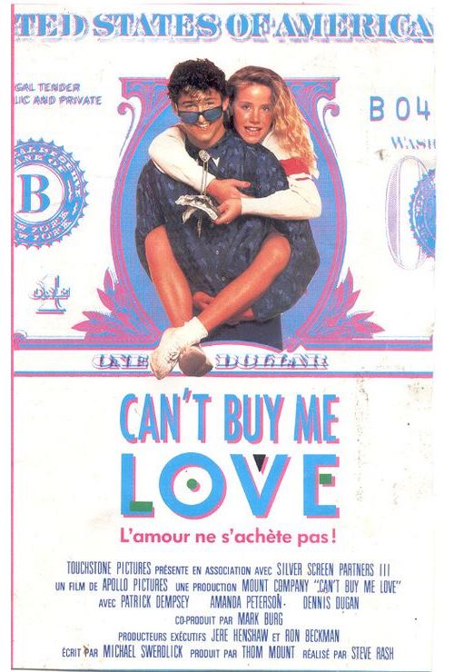 Acheter Can't Buy me love - 1987 - Steve Rash, Patrick Dempsey, Amanda Peterson - 40x60cm - Affiche État correct - 14,99 € Can't Buy me love - 1987 - Steve Rash, Patrick Dempsey, Amanda Peterson - 40x60cm - Affiche État correct - N/A reconditionné disponible sur Fnac