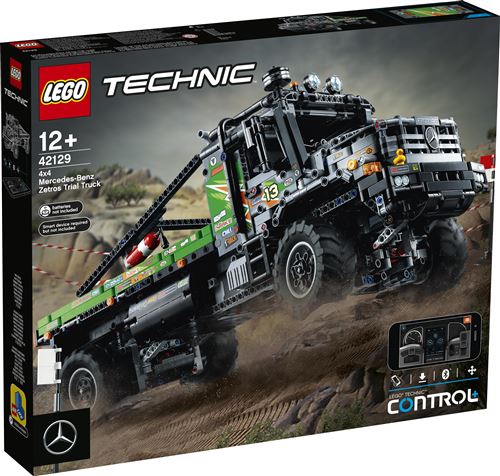 LEGO® Technic™ 42129 Le Camion d’Essai 4x4 Mercedes-Benz Zetros État correct - LEGO Technic reconditionné disponible sur Fnac