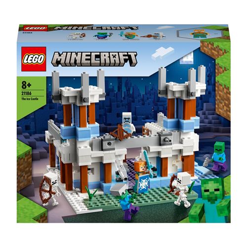Acheter LEGO® Minecraft 21186 Le château de glace État correct - 169,98 € LEGO® Minecraft 21186 Le château de glace État correct - LEGO Minecraft reconditionné disponible sur Fnac