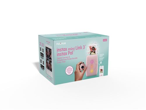 Acheter Pack Imprimante Photo Fujifilm instax Mini Link 3 Rose poudré + Appareil photo Instantané instax Pal Rose État correct - 75,99 € Pack Imprimante Photo Fujifilm instax Mini Link 3 Rose poudré + Appareil photo Instantané instax Pal Rose État correct - Fujifilm reconditionné disponible sur Fnac