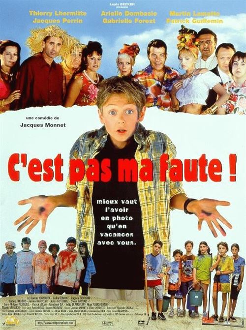 Affiche de Cinéma Originale - C'est pas ma faute! - 1999 - Thierry Lhermitte - 60x80cm État correct - N/A reconditionné disponible sur Fnac