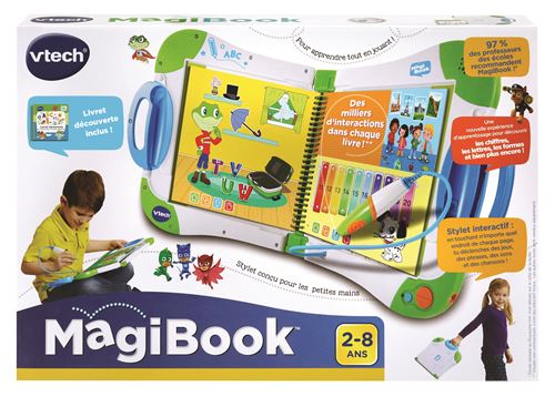 Acheter Livre interactif Vtech Magibook Starter pack Vert État correct - 39,23 € Livre interactif Vtech Magibook Starter pack Vert État correct - VTech reconditionné disponible sur Fnac