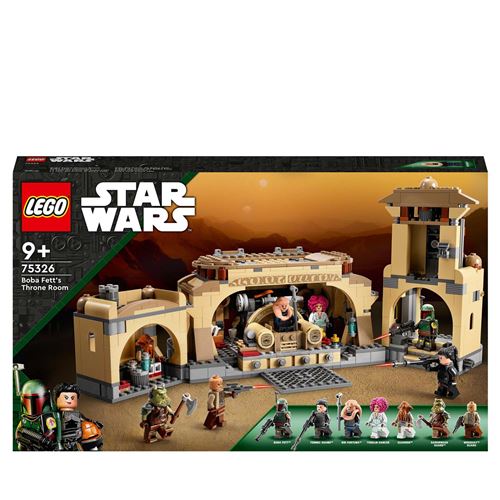 LEGO® Star Wars™ 75326 La Salle du Trône de Boba Fett État correct - LEGO Star Wars reconditionné disponible sur Fnac