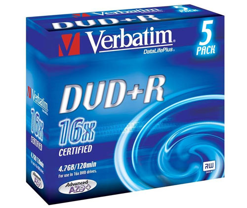 Verbatim DVD+R 4,7 Go x 5 État correct - Verbatim reconditionné disponible sur Fnac
