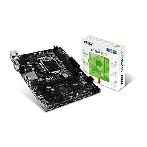 Carte Mère MSI H110M ECO mATX LGA1151 État correct - MSI reconditionné disponible sur Fnac