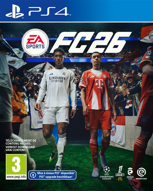 Acheter EA SPORTS FC 26 PS4 État correct - 45,82 € EA SPORTS FC 26 PS4 État correct - Bandai Namco reconditionné disponible sur Fnac