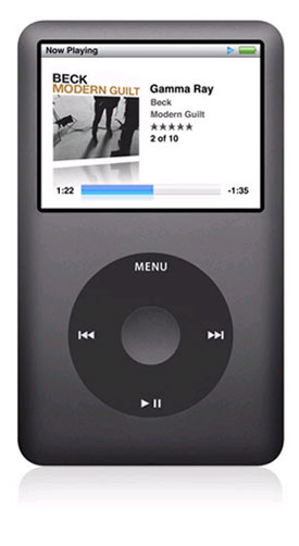 Apple iPod classic II 120 Go noir État correct - Apple reconditionné disponible sur Fnac