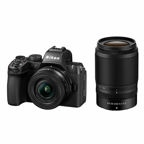 Pack Appareil photo hybride Nikon Z 50II Noir + Z 16-50mm + Z 50-250mm État correct - Nikon reconditionné disponible sur Fnac