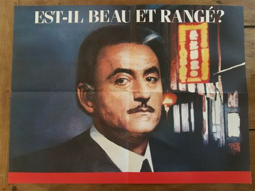 Agent trouble - Est-il beau et rangé? Richard Bohringer - 60x80cm - Affiche de cinéma originale pliée État correct - N/A reconditionné disponible sur Fnac