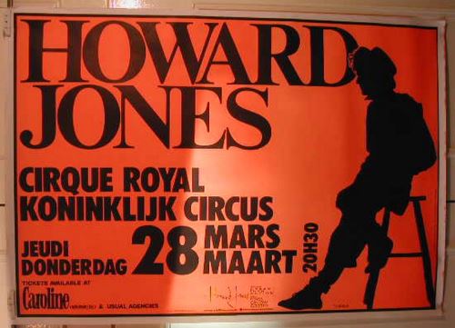 Howard Jones - 70x100 cm - AFFICHE / POSTER État correct - N/A reconditionné disponible sur Fnac