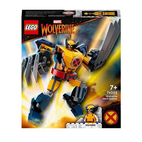 Acheter LEGO® Marvel Super Heroes 76202 L’armure robot de Wolverine État correct - 73,29 € LEGO® Marvel Super Heroes 76202 L’armure robot de Wolverine État correct - Lego Marvel reconditionné disponible sur Fnac