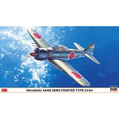 Hasegawa - Maquette avion : Mitsubishi A6M8 Zero Fighter Type 54/64 État correct - N/A reconditionné disponible sur Fnac