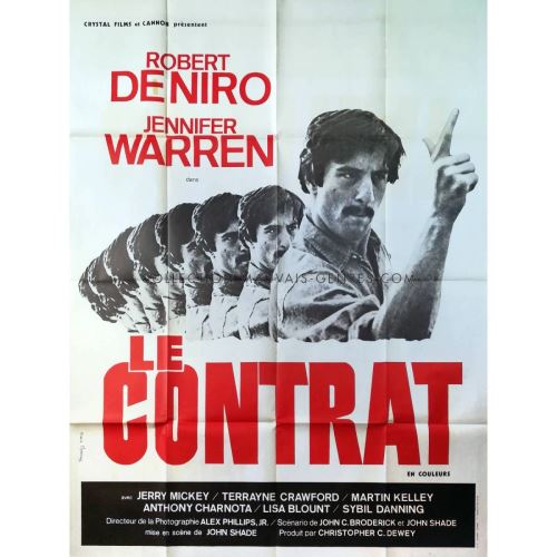 Acheter Le Contrat - 1969 - John Shade - De Niro - AFFICHE État correct - 49,99 € Le Contrat - 1969 - John Shade - De Niro - AFFICHE État correct - N/A reconditionné disponible sur Fnac
