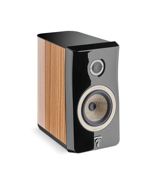 Enceinte bibliothèque Focal Kanta N1 Noyer High Gloss et Noir profond Vendues a l'unité État correct - Focal reconditionné disponible sur Fnac