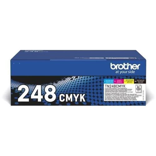 Brother TN248VAL Multipack - Pack de 4 - noir, jaune, cyan, magenta - original - boîte - cartouche de toner - pour Brother DCP-L3515, L3520, L3555, L3560, HL-L3220, L3240, MFC-L3740, L3760, L8340, L8390 État correct - Brother reconditionné disponible sur Fnac