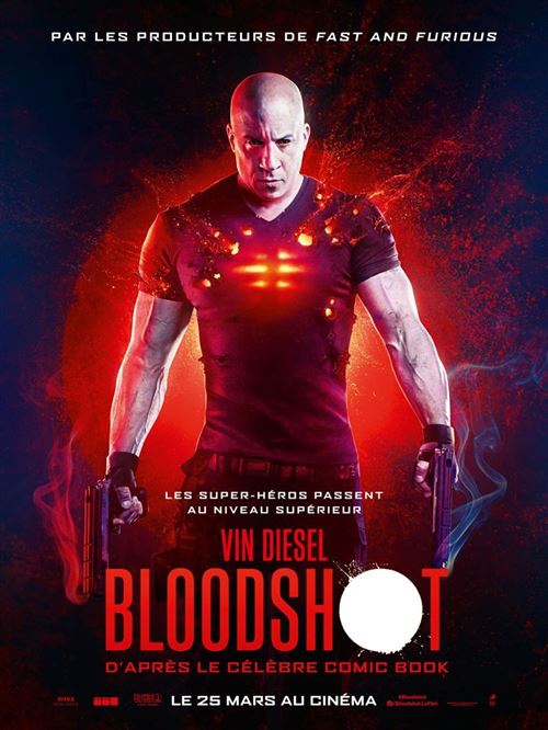 BLOODSHOT - 2020 - Vin Diesel - 40x56cm - Affiche État correct - N/A reconditionné disponible sur Fnac
