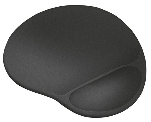 Tapis de souris ergonomique extra-large Trust avec repose-poignet en gel souple Noir État correct - Trust reconditionné disponible sur Fnac