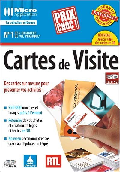 Cartes de Visite État correct - Avanquest reconditionné disponible sur Fnac