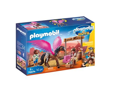 Playmobil The Movie 70074 Marla et Del avec cheval ailé 41 piéces État correct - Playmobil reconditionné disponible sur Fnac