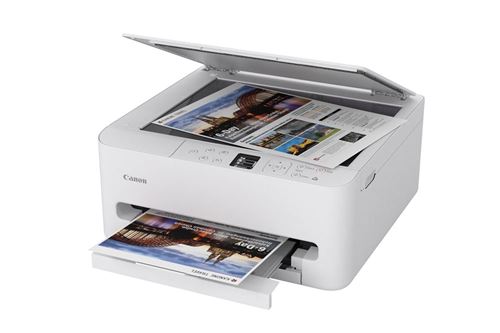 Imprimante multifonctions Canon Pixma TS6550i Blanc État correct - Canon reconditionné disponible sur Fnac