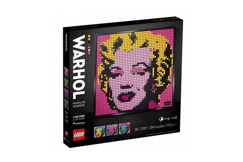 LEGO® ART 31197 Andy Warhol's Marilyn Monroe État correct - Lego reconditionné disponible sur Fnac
