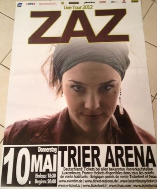 Acheter ZAZ - 80x120 cm - AFFICHE / POSTER État correct - 17,99 € ZAZ - 80x120 cm - AFFICHE / POSTER État correct - N/A reconditionné disponible sur Fnac