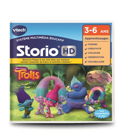 VTECH JEU HD STORIO TROLLS État correct - VTech reconditionné disponible sur Fnac