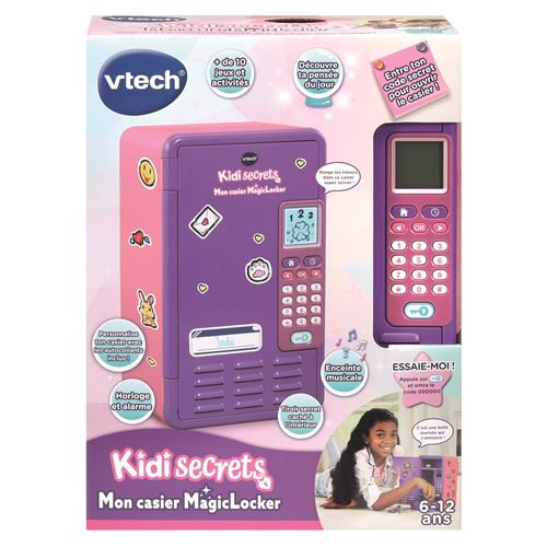 Jeu électronique Vtech Kidsecrets Mon Casier Magilocker Rose État correct - VTech reconditionné disponible sur Fnac