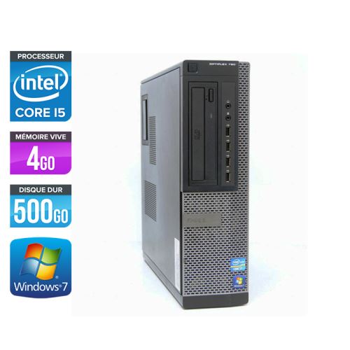 Acheter Unité centrale Dell Optiplex 790 Desktop - Noir - Intel Core i5-2400 / 3,10 GHz - RAM 4 Go - HDD 500 Go - DVD - Gigabit Ethernet - Windows 7 Professionnel État correct - 299,00 € Unité centrale Dell Optiplex 790 Desktop - Noir - Intel Core i5-2400 / 3,10 GHz - RAM 4 Go - HDD 500 Go - DVD - Gigabit Ethernet - Windows 7 Professionnel État correct - Dell reconditionné disponible sur Fnac