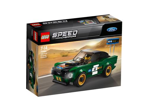 Acheter LEGO® Speed Champions 75884 Ford Mustang Fastback 1968 État correct - 51,15 € LEGO® Speed Champions 75884 Ford Mustang Fastback 1968 État correct - Lego reconditionné disponible sur Fnac