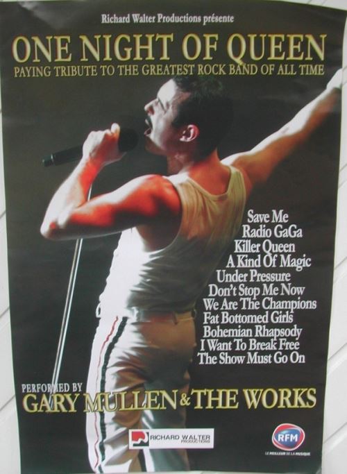 One Night Of Queen - 42x60 cm - AFFICHE / POSTER État correct - N/A reconditionné disponible sur Fnac