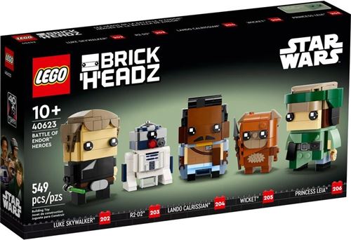LEGO® Star Wars™ 40623 Brickheadz™ Les Héros de la bataille d’Endor™ État correct - N/A reconditionné disponible sur Fnac