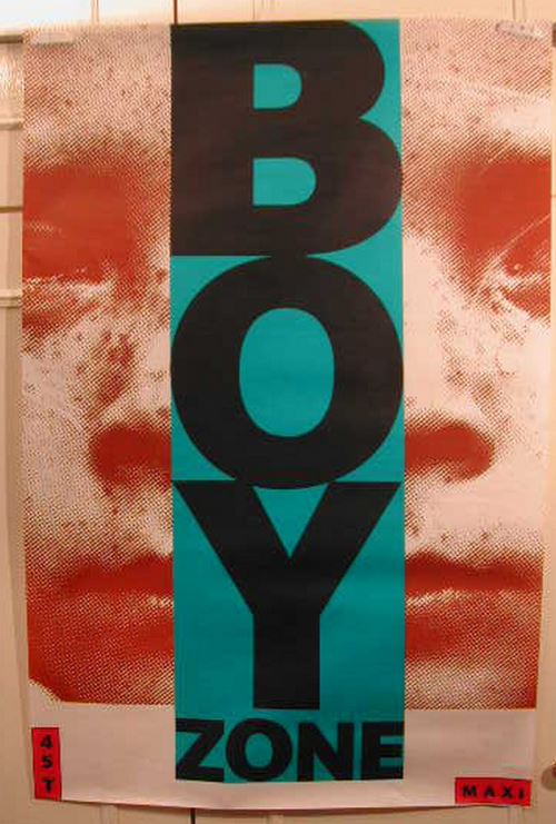Boy Zone - 70x100 cm - AFFICHE / POSTER État correct - N/A reconditionné disponible sur Fnac