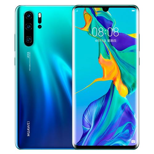 Smartphone Huawei P30 Pro Double SIM 8 Go / 256 Go - Nano SIM - 6.4 - 2340x1080 - 40 MP + 20 MP + 8 MP - Aurore État correct - N/A reconditionné disponible sur Fnac