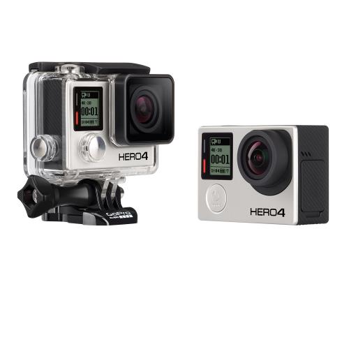 GoPro HERO4 - Black Edition - caméra de poche - 4K - 12.0 MP - Wireless LAN, Bluetooth - sous-marin jusqu'à 40 m