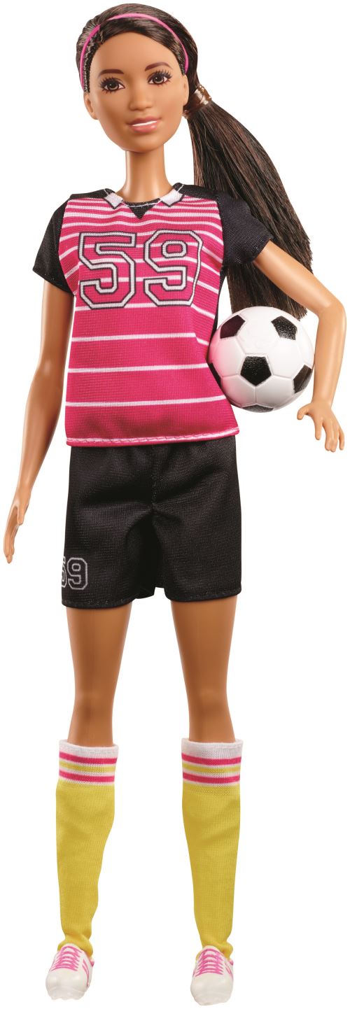 Poupée Barbie Footballeuse 60ème anniversaire État correct - Barbie reconditionné disponible sur Fnac